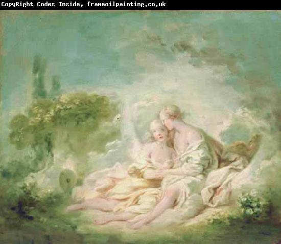 Jean-Honore Fragonard Jupiter and Callisto